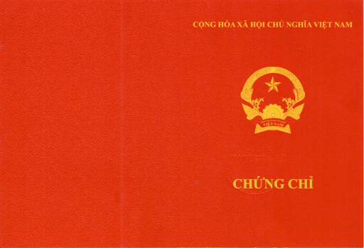 Mẫu chứng chỉ Bồi dưỡng theo tiêu chuẩn chức danh nghề nghiệp viên chức thiết bị, thí nghiệm